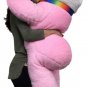 American Made 6 Foot Giant Stuffed Panda Bear 72 Inches Pink Soft Made in USA
