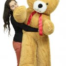 Big Plush 6 Foot Giant Brown Teddy Bear Soft 72 Inch Life Sized Stuffed Animal