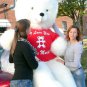 American Made 8 Foot Giant Teddy Bear 96 Inch Soft, I Love You This Much T-shirt