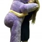 6 Foot Giant Purple Teddy Bear Soft 72 Inch Life Sized Stuffed Animal Made USA