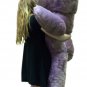 6 Foot Giant Purple Teddy Bear Soft 72 Inch Life Sized Stuffed Animal Made USA