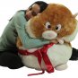 Big Plush Hamster Smush Ball Soft 24 Inch Large Stuffed Hamster Brand New Fun