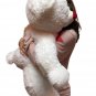 Big Plush 3 Foot Teddy Bear 36 Inches Soft White Plushie with Red Nose and Paws