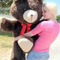 Giant Brown Teddy Bear Big Plush 4 feet tall MADE IN USA