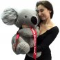 Personalized Large Stuffed Koala Bear 26 inch Soft Big Plush Animal Made in USA