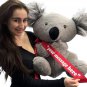 Personalized Large Stuffed Koala Bear 26 inch Soft Big Plush Animal Made in USA