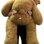 Personalized  5 Foot Giant Teddy Bear, Has Customized Heart on Chest