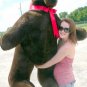 American Made Giant Stuffed Brown Bear 5 Feet Tall 3 Feet Wide Soft Made in USA