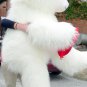 6 Foot Teddy Bear Giant White Soft With I Love You Heart, 72 Inch Made in USA