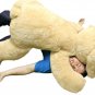 Giant Stuffed Puppy Dog 5 Feet  Squishy Soft Extremely Large Plush Cream Color