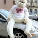 6 Foot Giant Stuffed Valentine Gorilla 72 Inches Valentines Day Plush Monkey