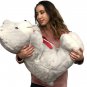 Big Plush Giant Blue Teddy Bear 42 inch Soft Teddybear Made in USA America