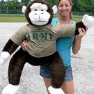 U.S. Army 40 inch Giant Stuffed Monkey T-shirt SOMEONE IN THE ARMY LOVES YOU