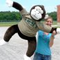 U.S. Army 40 inch Giant Stuffed Monkey T-shirt SOMEONE IN THE ARMY LOVES YOU