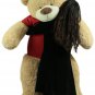 5 Foot Giant Teddy Bear Soft 60 Inch New, Wears T-shirt Official Snuggle Buddy