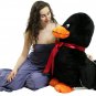 American Made Giant Stuffed Black Duck 36 Inch Soft Plush Ducky 3 Feet Big New