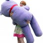 6 foot Giant Purple Teddy Bear Huge Stuffed Big Plush Bear Made in USA