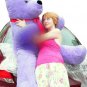 6 foot Giant Purple Teddy Bear Huge Stuffed Big Plush Bear Made in USA