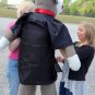 72 Inch Big Plush Giant Graduation Sock Monkey 6 Feet Tall wears Graduation Suit