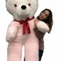 Big Plush Pink Stuffed Panda , Giant 54 Inch Teddy Bear Soft Plush Made in USA