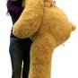 5 Foot Very Big Smiling Teddy Bear Soft with Bigfoot Paws, Giant Stuffed Animal