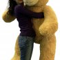 5 Foot Very Big Smiling Teddy Bear Soft with Bigfoot Paws, Giant Stuffed Animal