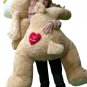Custom Personalized Giant Stuffed Dog 60 Inch Soft Customized With Your Text