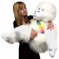 American Made Giant Stuffed White Gorilla Monkey 40 Inch Soft Big Plush Animal