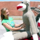 American Made Giant Sock Monkey 54 Inches Soft Made in the USA America