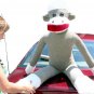 American Made Giant Sock Monkey 54 Inches Soft Made in the USA America