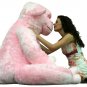 Giant Stuffed 6 Foot Pink Gorilla 72 Inch Soft Huge Plush Monkey Made in USA