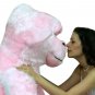 Giant Stuffed 6 Foot Pink Gorilla 72 Inch Soft Huge Plush Monkey Made in USA
