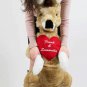 Custom Personalized Giant Stuffed Kangaroo 42 Inch Soft,  Customized on Heart