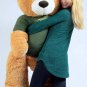 Big Plush 5 ft Military Teddy Bear Wears T-shirt SOMEONE IN THE ARMY LOVES YOU