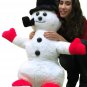 American Made Giant Stuffed Snowman 3 feet Tall Big Plush Made in the USA