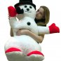 American Made Giant Stuffed Snowman 3 feet Tall Big Plush Made in the USA
