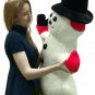 American Made Giant Stuffed Snowman 3 feet Tall Big Plush Made in the USA