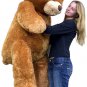 Giant Teddy Bear 5 Feet Tall Superior Quality Big Soft Teddybear Brown 60 Inches