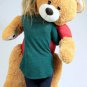 Big Plush Giant 5 Foot Teddy Bear Wears Tshirt I LOVE YOU THIS MUCH