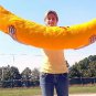 American Made Giant Stuffed Banana 5 Feet Tall Big Plush Fruit Soft Plush Fun