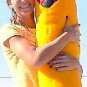 American Made Giant Stuffed Banana 5 Feet Tall Big Plush Fruit Soft Plush Fun