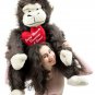 Made in USA Giant Stuffed Love Ape 40" Holds Heart Every Beauty Deserves a Beast