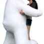 Giant Stuffed Polar Bear 5 Feet Tall Huge Stuffed Animal Made in USA America