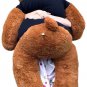 Big Plush 5 Foot Graduation Teddy Bear Soft, Cinnamon Color, Happy Graduation