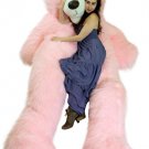 American Made 9 Foot Giant Pink Teddy Bear Soft 108 Inches Oversized Big Plush