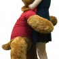 I'm Sorry Giant Stuffed Puppy Dog 5 Feet Long Brown Soft Wears I'M SORRY T-shirt