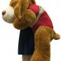 I'm Sorry Giant Stuffed Puppy Dog 5 Feet Long Brown Soft Wears I'M SORRY T-shirt