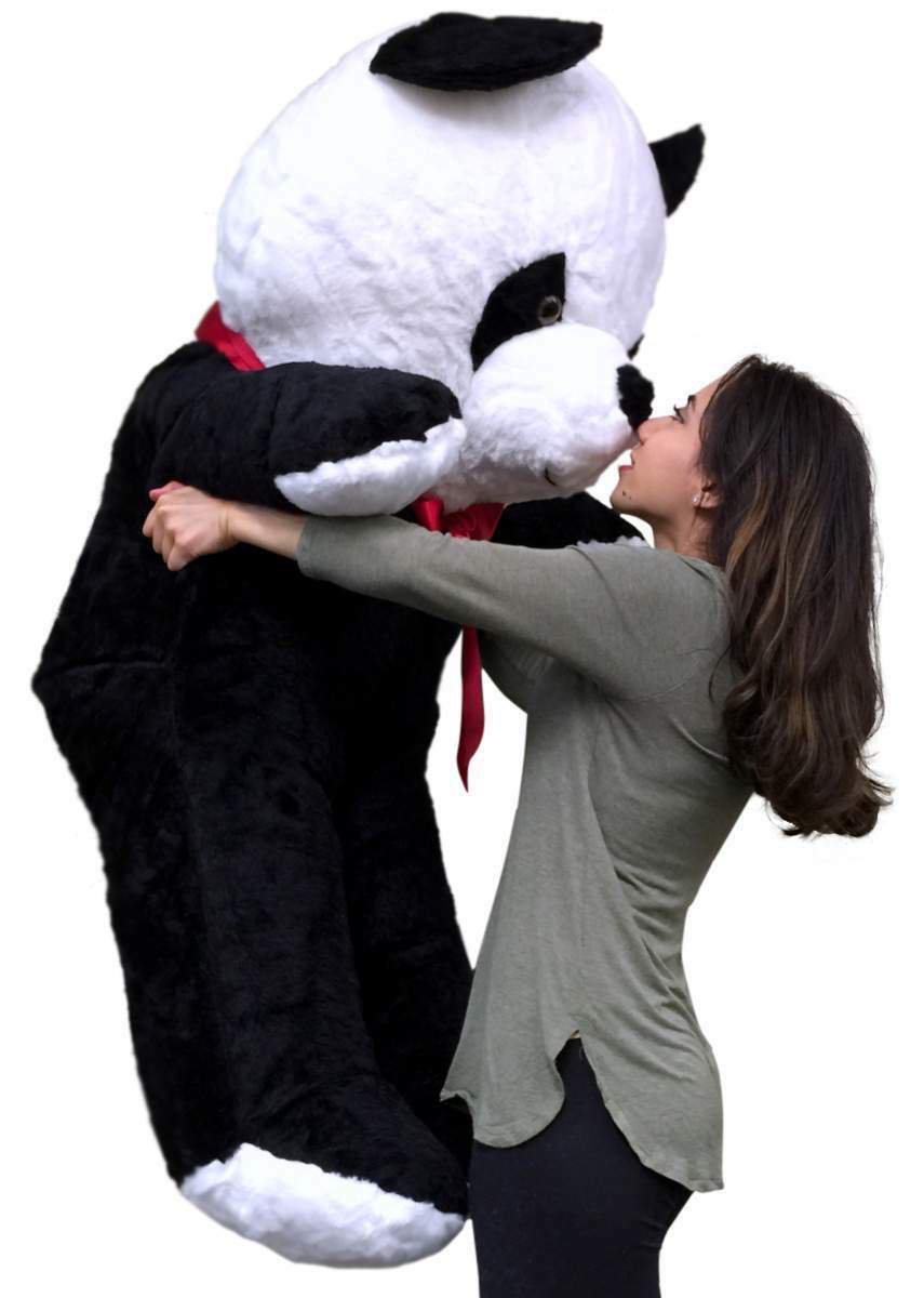 :American Made Giant Stuffed Panda 54 Inch Soft Big Plush Bear Made in USA