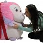 Big Plush Caterpillar Smush Ball Jumbo 3 Feet Tall 30 Inch Wide, Weighs 10 lbs