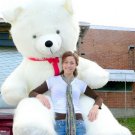 American Made 8 Foot Soft Giant Teddy Bear 96 Inches White Color Made in the USA